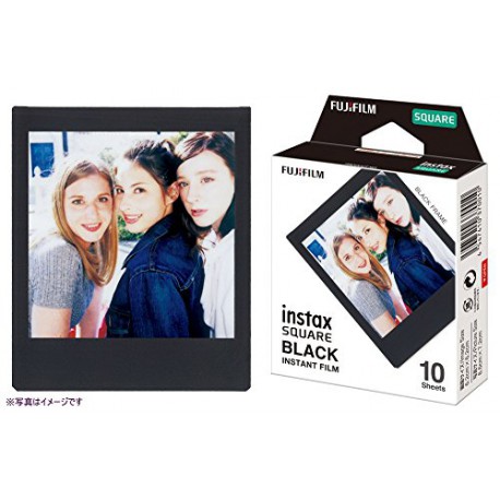 Fujifilm Films Instax Square Black 1x10