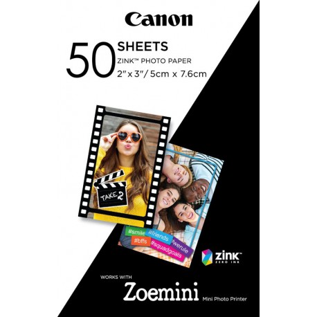 Canon papier photo ZINK™ 5 x 7,6 cm 50 feuilles