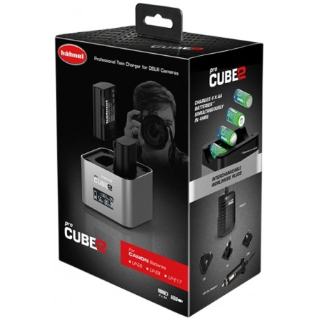 Hahnel Pro Cube 2 CANON Chargeur Double