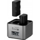 Hahnel Pro Cube 2 CANON Chargeur Double