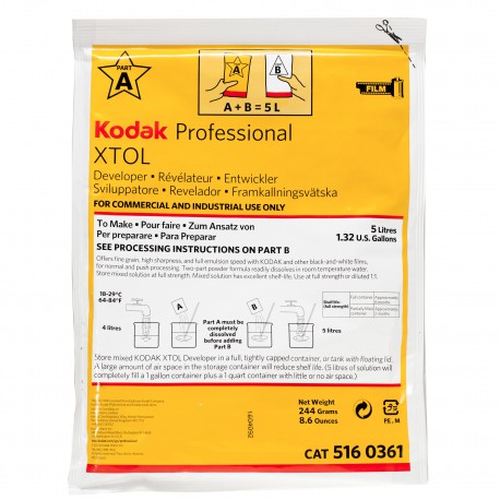 Kodak Révélateur film XTOL - 5 Litres