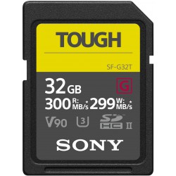 Sony SDHC UHS-II TOUGH Serie G 32GB 300/299Mbs