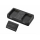 OM System SBCX-1 Kit chargeur BCX-1 + Batterie BLX-1
