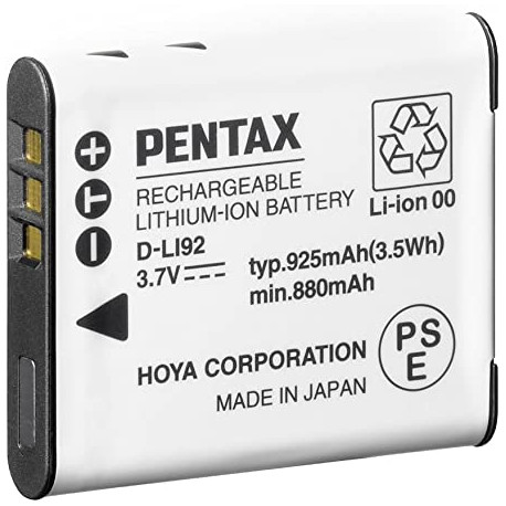 Pentax Ricoh Batterie D-LI92