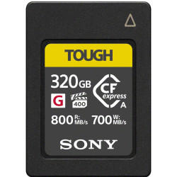 Sony CFEXPRESS TYPE A 320GO 800MB/S 
