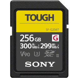 Sony SDHC UHS-II TOUGH Serie G 256GB 300/299Mbs *
