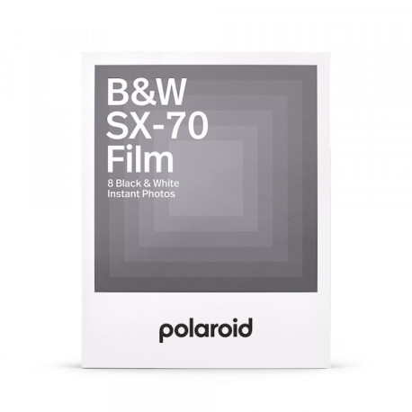 polaroid sx-70 noir et blanc