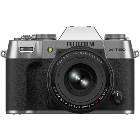 Fujifilm X-T50 Silver + XF 16-50