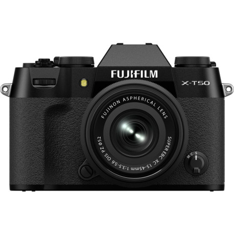 Fujifilm X-T50 Boitier + XC 15-45 Noir 