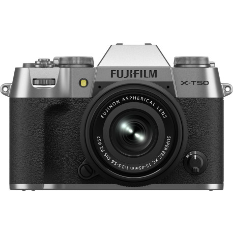 Fujifilm X-T50 Silver + XC 15-45