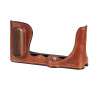 Smallrig 4703 Demi-étui en cuir Marron pour Panasonic Lumix S9