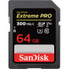Sandisk Extreme Pro SDXC 64Go UHS-II 300 Mb/s