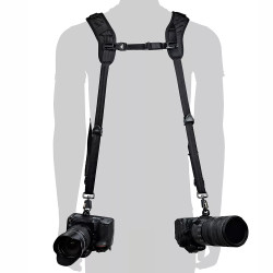 Harnais double caméra BlackRapid Blackline II
