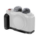 Smallrig 4876 L-Shape avec poignée en silicone pour FUJIFILM X-M5 (noir) 