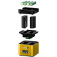 Hahnel Pro Cube 3 NIKON Chargeur Double