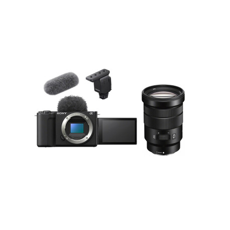 Sony ZV-E10 II + 18-105/4 E-PZ OSS + Micro ECMB-10