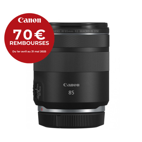 Canon RF 85/2 Macro IS STM Précommande
