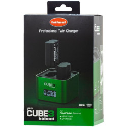 Hahnel Pro Cube 3 FUJIFILM Chargeur Double