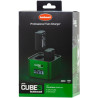 Hahnel Pro Cube 3 FUJIFILM Chargeur Double