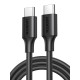 UGREEN Kit chargeur Cable USB-C + Prise Chargeur USB-C 20 W
