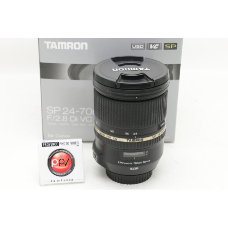 B - Tamron SP 24-70/2.8 VC Canon EF - Occasion