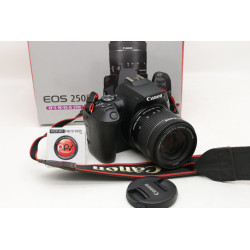 B - Canon EOS 250D + EF-S 18-55 STM - Occasion