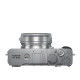 Fujifilm X-E5 Boitier nu Silver + XF 23/2.8 R WR Silver