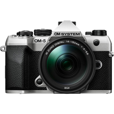 OM System OM-5 II Silver + M. Zuiko 14-150/4-5.6 - Précommande