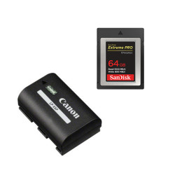 Canon Pack LP-E6P + CFexpress B 64Go