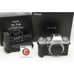 B - Fujifilm X-T4 Silver + Grip VG-XT4 - Occasion