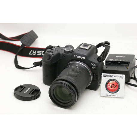 B - Canon EOS R7 + RF-S 18-150 - Occasion