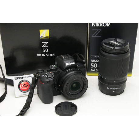 B - Nikon Z50 + 16-50 + 50-250 VR - Occasion