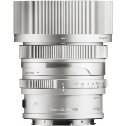 Sigma 35/2 DG Silver Contemporary Monture L-Mount