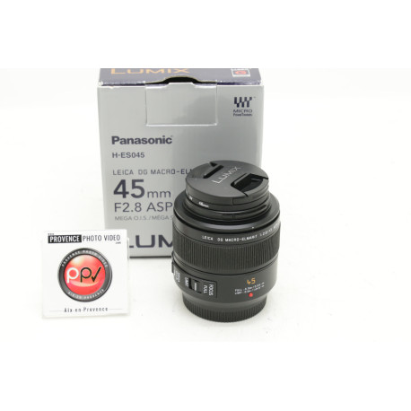 B - Panasonic Lumix 45/2.8 Macro Leica - Occasion