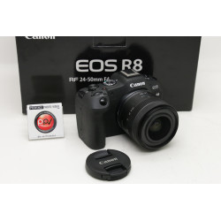 B - Canon Eos R8 + RF 24-50 IS STM - Occasion