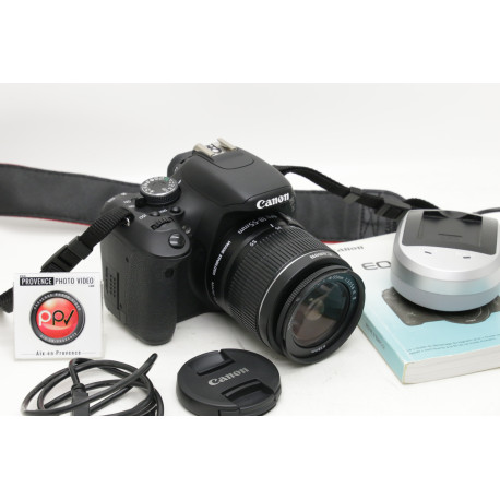 B - Canon Eos 600D + EF-S 18-55 IS II - Occasion