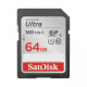 Sandisk SD HC Ultra Classe 10 (140Mo/s) - 64 GB