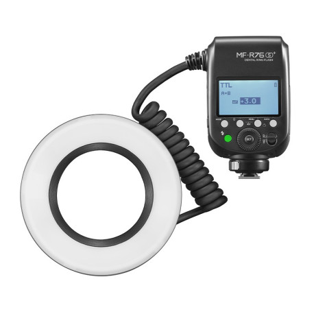 Godox MF-R76S-PLUS TTL Flash Annulaire Macro pour Sony