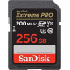 Sandisk Extreme Pro SDXC 256Go UHS-I 200 Mb/s v30