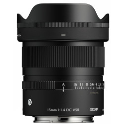 Sigma 15/1.4 DC Contemporary Monture SONY E