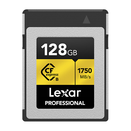 Lexar Sandisk CFexpress PRO Type B Gold series 128GB - R1750/W1500MB/s