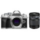 Olympus OM-D E-M10 Mark IV Silver + 14-150 /4-5.6 II