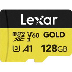 Lexar microSDXC Gold Series UHS-II 128GB V60 280/100