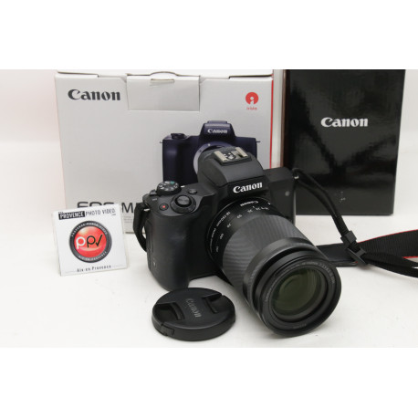 B - Canon Eos M50 + EF-M 18-150 IS STM - Occasion