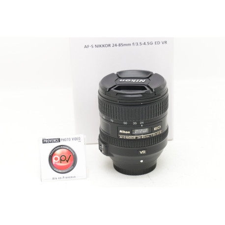 B - Nikon AF-S 24-85/3.5-4.5 VR - Occasion
