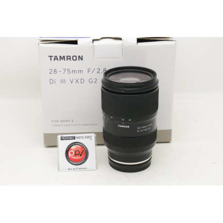 B - Tamron 28-75/2.8 VXD G2 Monture Sony E - Occasion