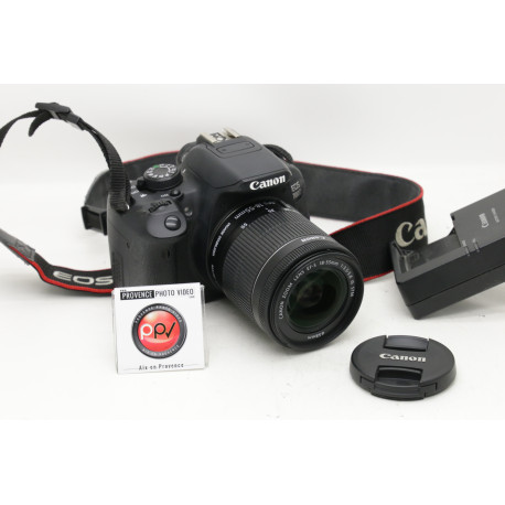 B - Canon Eos 700D + EF-S 18-55 IS STM - Occasion