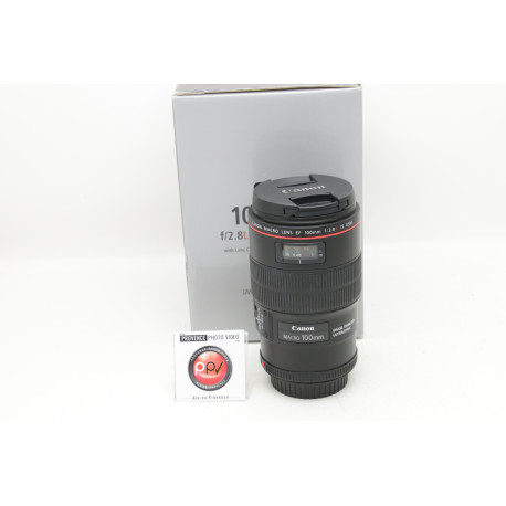 B - Canon EF 100/2.8 L IS USM Macro - Occasion