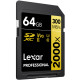 Lexar SD Pro Gold Series UHS-II 2000x 64GB V90