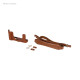 SmallRig 6275 Kit Demi-étui cuir Marron pour Panasonic L10